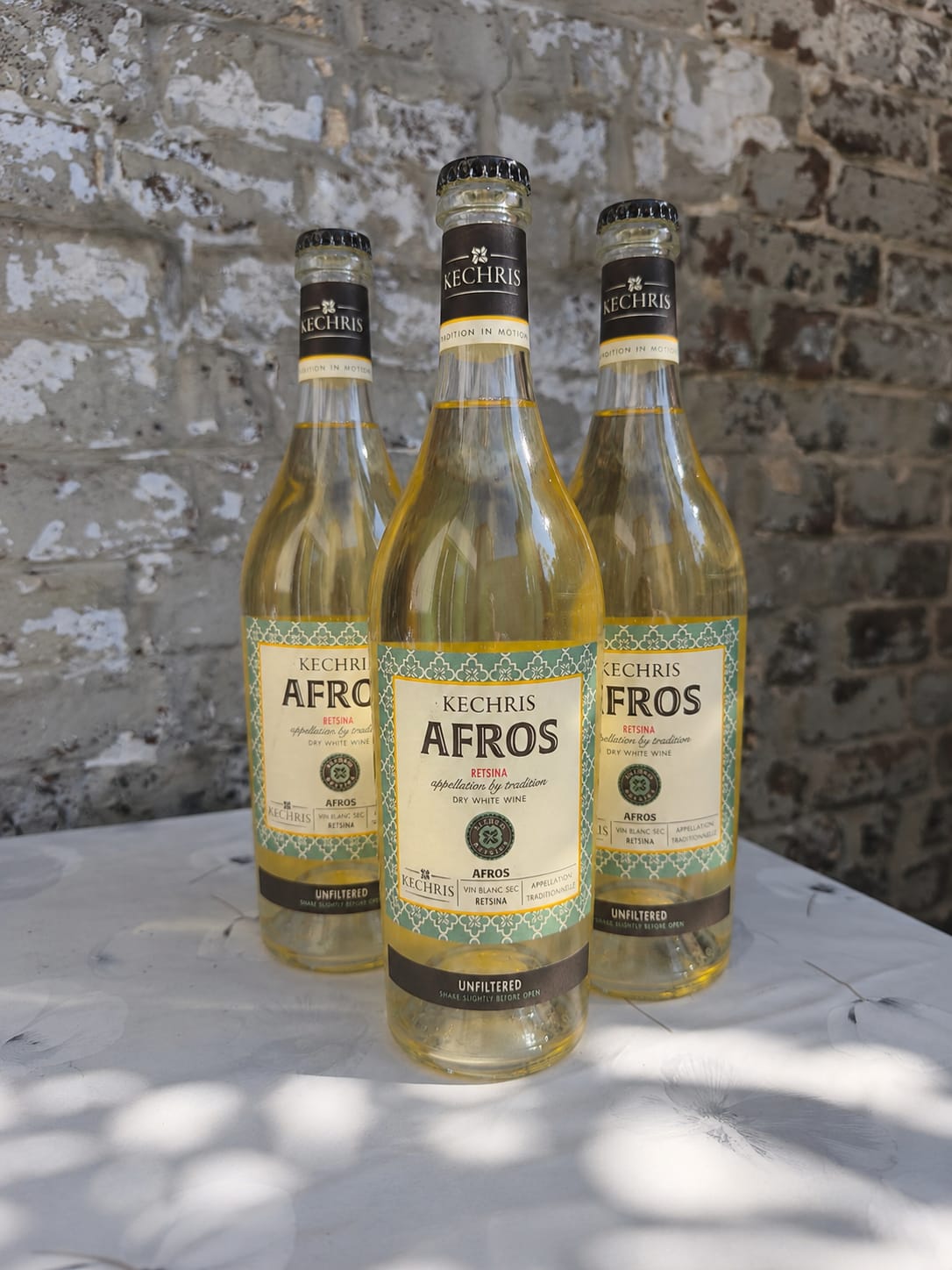 KECHRIS Afros retsina 0.75L x 3